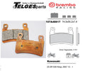 Brembo Pure Racing-Brake Pads Z04, 107A48617