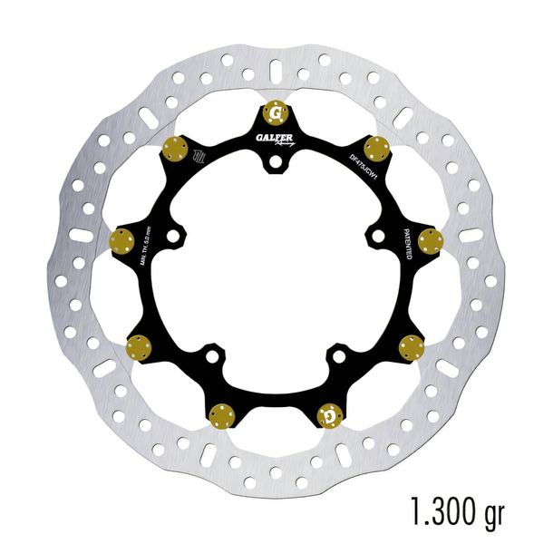 Bremsscheibe Galfer DF475JCW1G03 WAVE® FLOATECH RACING schwimmend vorne 320x5,5mm (2 benötigt) für Yamaha MT-10 A SP YZF-R1 F