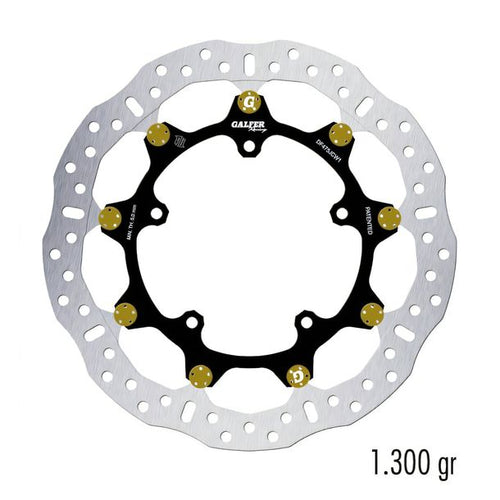 Bremsscheibe Galfer DF475JCW1G03 WAVE® FLOATECH RACING schwimmend vorne 320x5,5mm (2 benötigt) für Yamaha MT-10 A SP YZF-R1 F