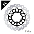 Bremsscheibe Set Galfer 2x DF325CW WAVE® Complete mit ECE R90 Zulassung, schwimmend vorne 320x5mm für Suzuki GSX-R 1000 ccm Bj. 2016 - 2022