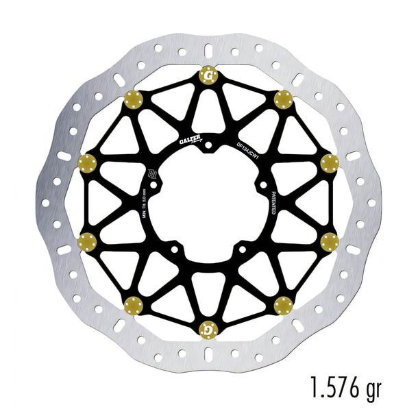 Beispielbild – Bremsscheibe Brembo Supersport 208B85936 mit Zulassung, schwimmend 330x5,5mm 2 Stück für Ducati Diavel V4 Mons
