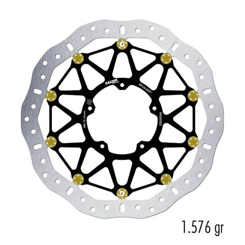 Beispielbild – Bremsscheibe Brembo Oro 68B40749 mit Zulassung, starr hinten 220x5mm für Honda CBR RR Fireblade FES Pantheon V