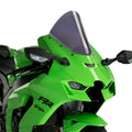 Windschild Puig R-Racer-Scheibe 320 x 285 mm mit ABE für Kawasaki ZX-10R, ZX-10RR Bj. 2021 - 2026 – Beispielbild – Farbvariante kann abweichen