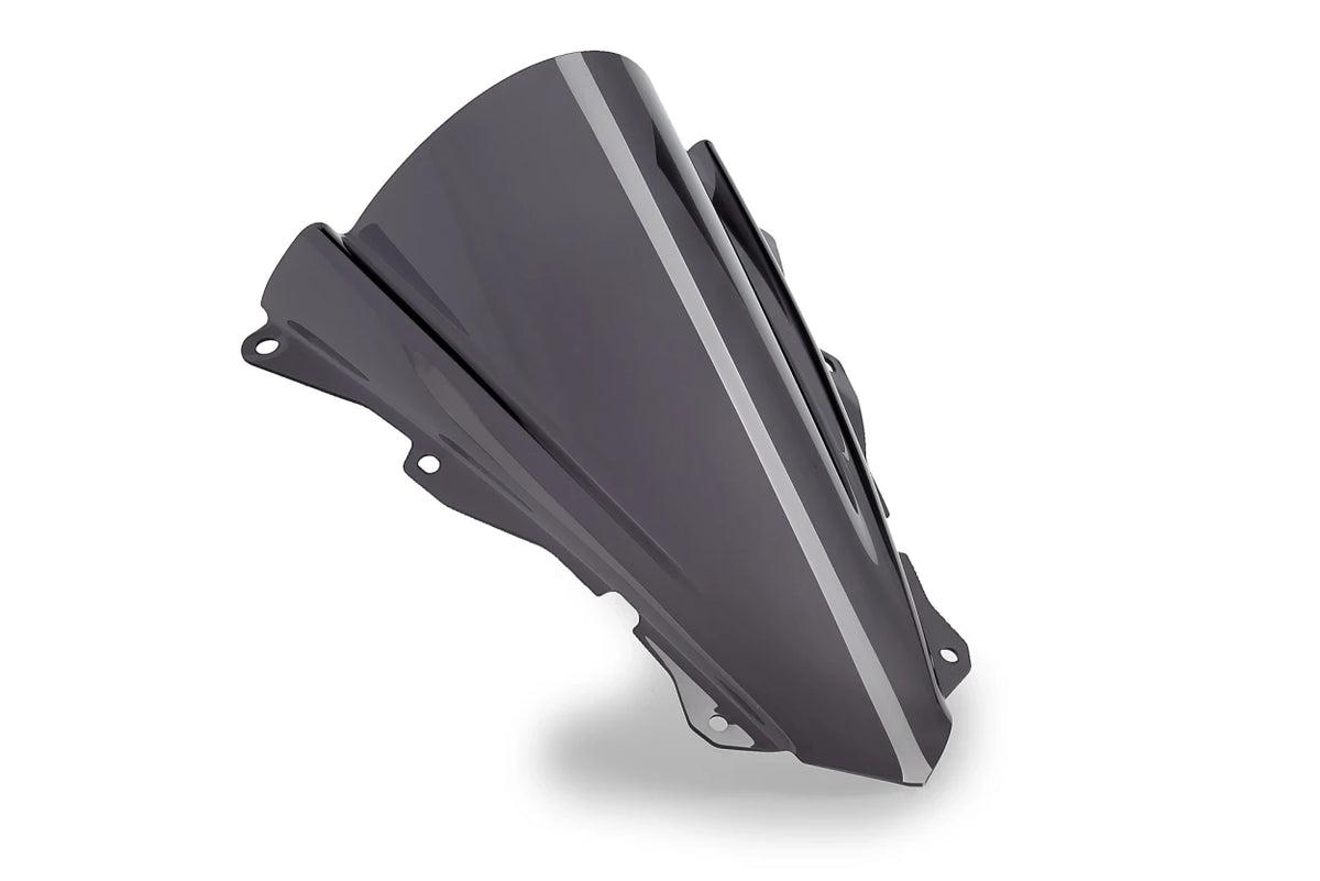Windschild Puig Z-Racing-Scheibe 360 x 295 mm mit ABE für Kawasaki ZX-4R Ninja, ZX-4RR Ninja Bj. 2024 - 2026