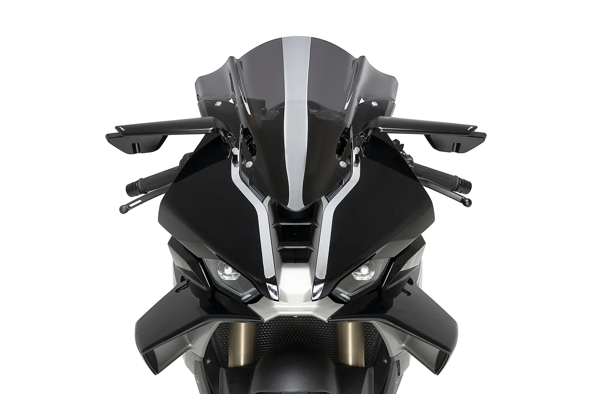 Windschild Puig Z-Racing-Scheibe 445 x 425 mm mit ABE für BMW S1000RR, M1000RR Bj. 2019 - 2026