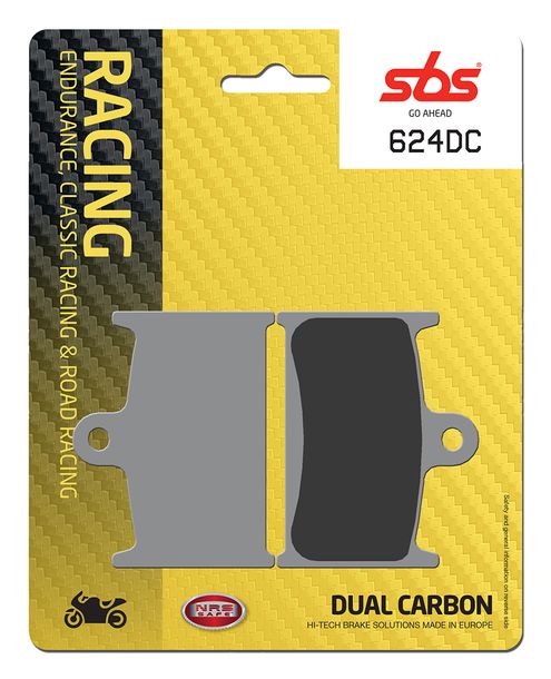 Bremsbeläge SBS 624DC Road Racing Dual Carbon