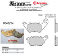 Brembo Pure Racing-Brake Pads Z04, M068Z04
