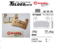 Brembo Pure Racing-Brake Pads Z04, M118Z04
