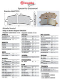 Brembo Pure Racing-Brake Pads Z03, M497Z03