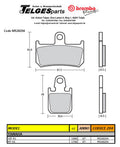 Brembo Pure Racing-Brake Pads Z04, M528Z04
