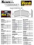 Vesrah Racing-Bremsbeläge RJLXX, VD-9031RJLXX