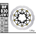 Bremsscheibe Set Galfer 2x DF830JCW1G03 WAVE® FLOATECH RACING schwimmend vorne 320x5,5mm für MV Agusta Brutale Dragster F3 Tu