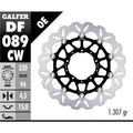 Bremsscheibe Set Galfer 2x DF089CW WAVE® Complete mit ECE R90 Zulassung, schwimmend vorne 320x4,5mm für Honda CBR RR Fireblade 1000 ccm Bj. 2017 - 2019