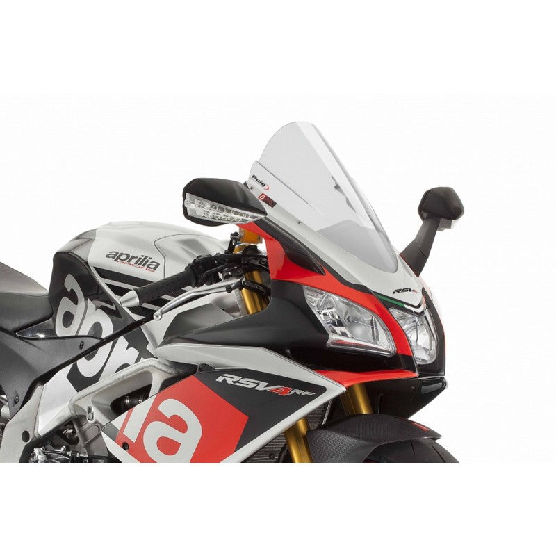 Windschild Puig Z-Racing-Scheibe mit ABE für Aprilia RSV4 RR, RSV4 RF, RSV4 1000RR Bj. 2015 - 2020