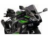 Windschild Puig Z-Racing-Scheibe 335 x 350 mm mit ABE für Kawasaki ZX-6R Ninja Bj. 2024 - 2026